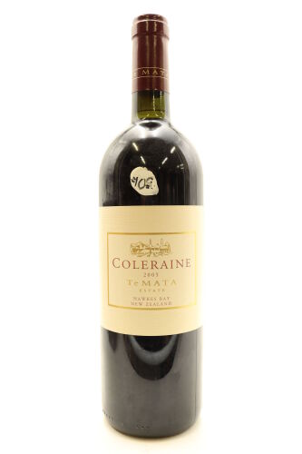 (1) 2005 Te Mata Estate Coleraine, Hawke's Bay
