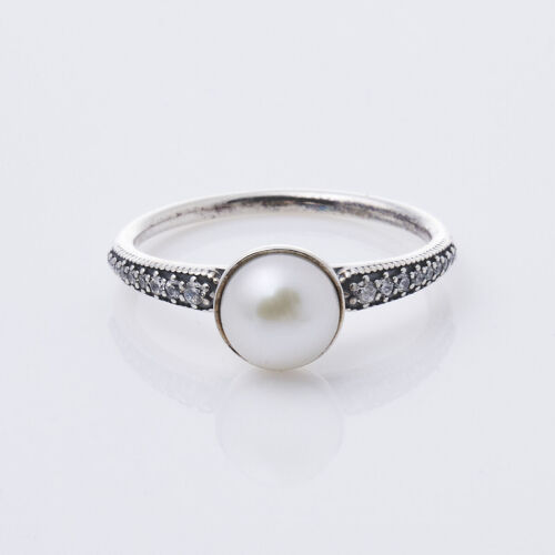 Pandora - Pearl and Cubic Zirconia ring