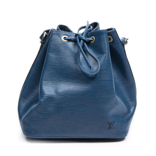 Louis Vuitton Blue Epi Noe PM Bag