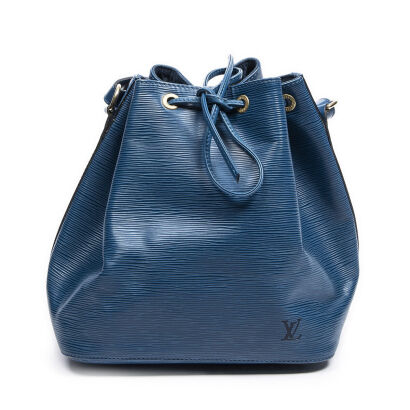 Louis Vuitton Blue Epi Noe PM Bag