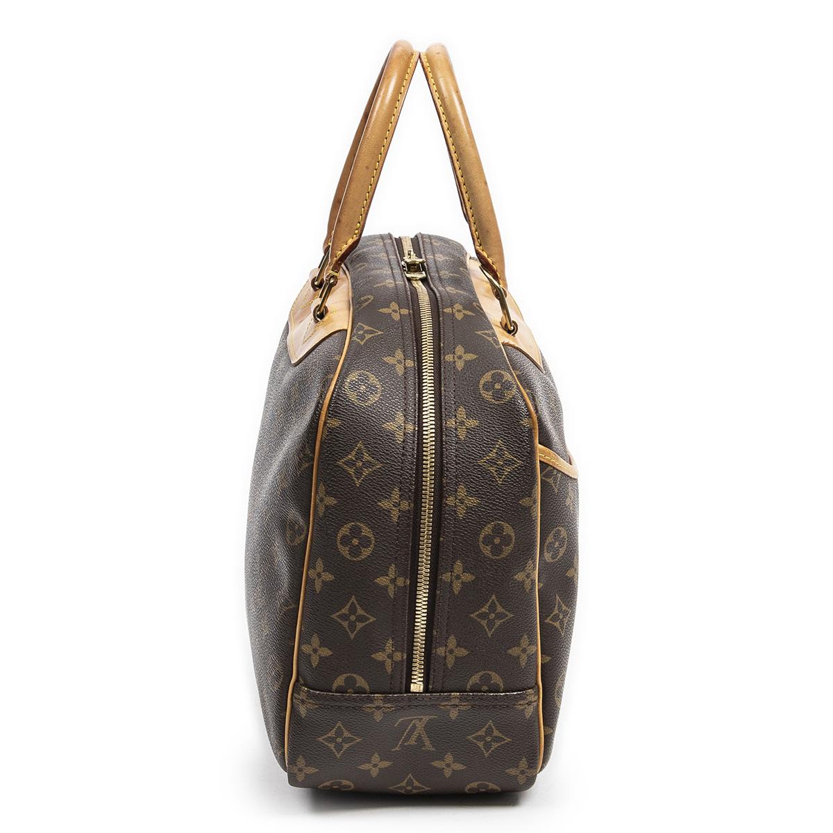 Sold at Auction: Louis Vuitton Monogram Deauville Hand Bag, 2000