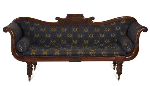 A Striking Regency Settee