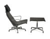 An Eames 124 Lounge Chair and 125 Ottoman