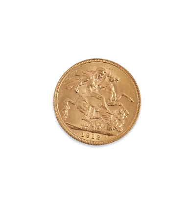 A 1912 Gold Sovereign, 8g