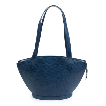 Louis Vuitton Blue Epi Saint Jacques Bag