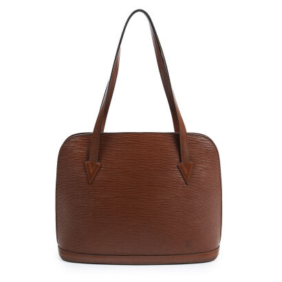 Louis Vuitton Brown Epi Lussac Bag