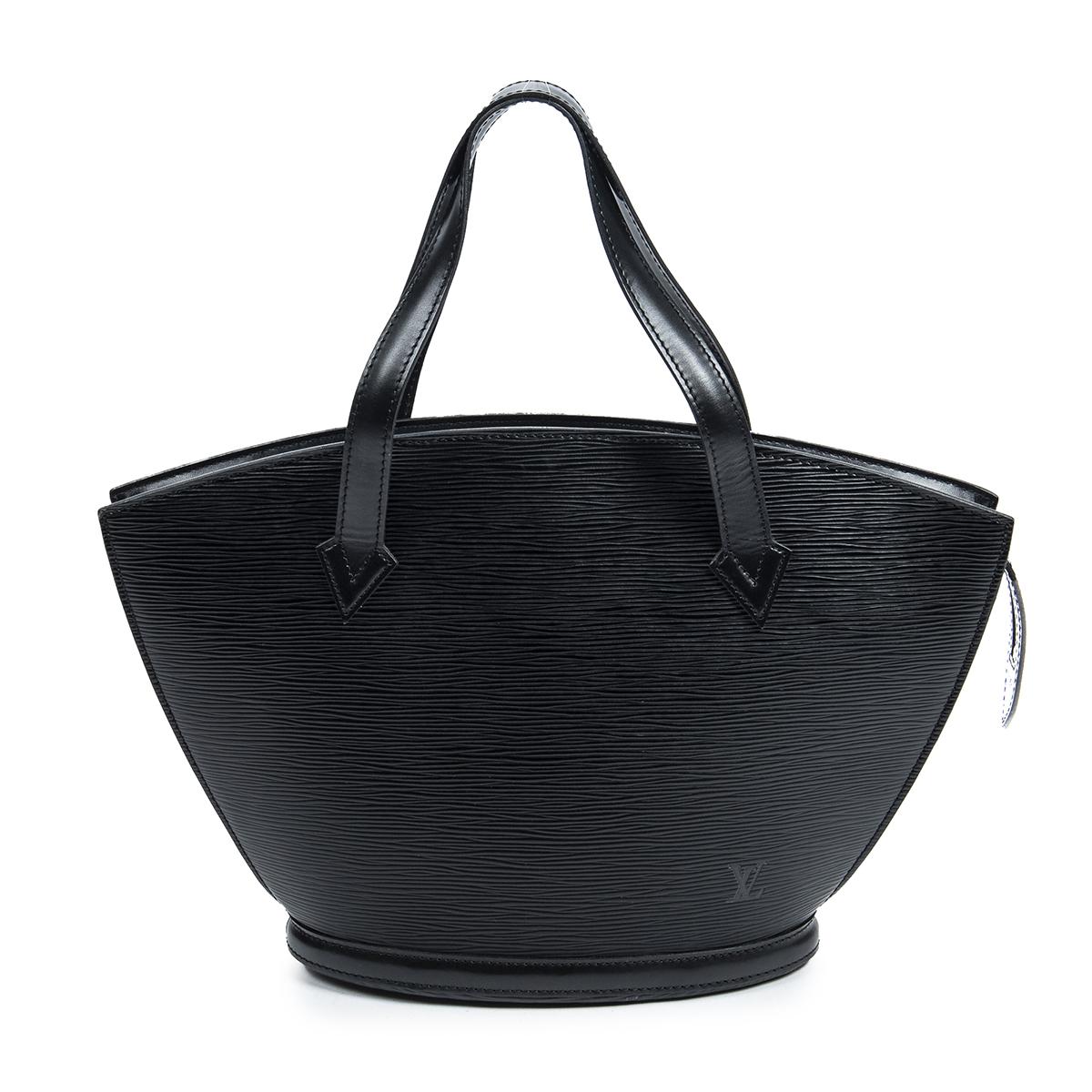 Bag Louis Vuitton Epi Saint Jacques Black