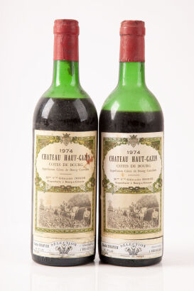 (2) 1974 Chateau Haut Gazin, Cotes de Bourg