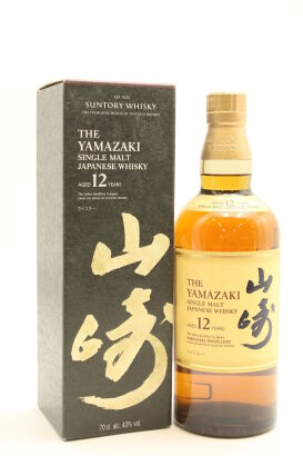 (1) The Yamazaki 12 Year Old Single Malt Japanese Whisky, 43% ABV