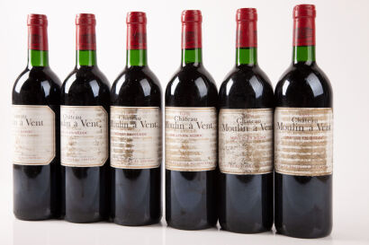 (6) 1988 Chateau Moulin a Vent, Moulis en Medoc
