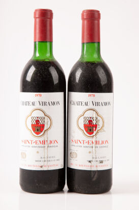 (2) 1970 Chateau Viramon, St Emilion