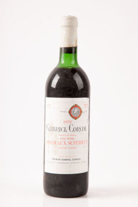 (1) 1972 Gabriel Corcol, Bordeaux Superior