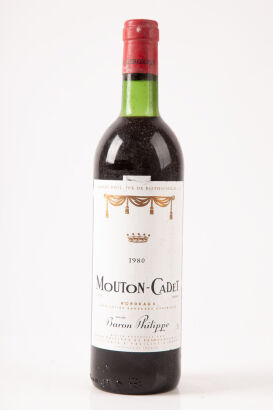(1) 1980 Mouton Cadet, Bordeaux