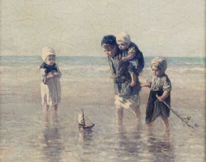 AFTER JOZEF ISRAELS Children of the Sea