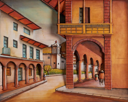 ARTIST UNKNOWN City Scape