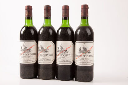 (4) 1978 Chateau Beychevelle, St Julien