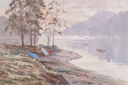 JOHN SPEEDY Morning Light on the Boat Anchorage