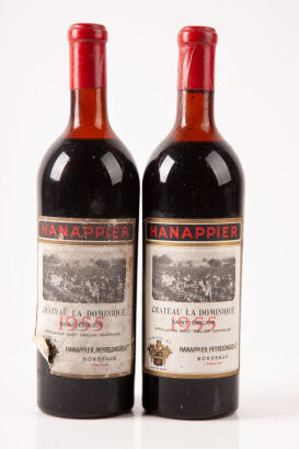 (2) 1955 Chateau La Dominique, St Emilion