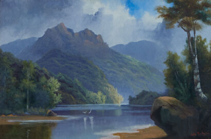 ARTIST UNKNOWN Lake Te Anau