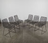 A Suite Of Six Paperclip Chairs - 2