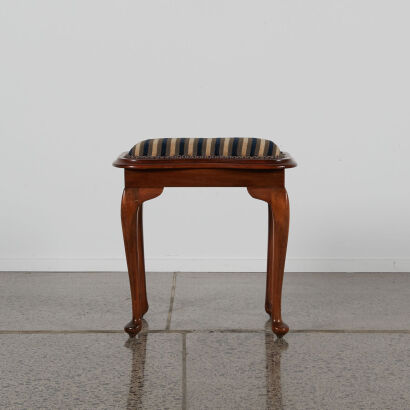 An Oak Side Stool