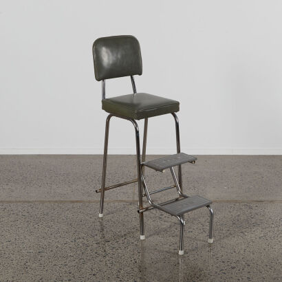 A Retro Rom Fold-Out Kitchen Stool