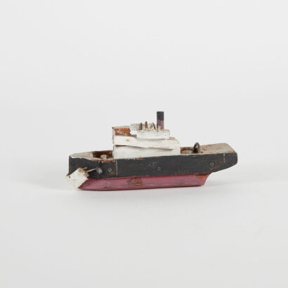 A small Vintage Wooden Boat