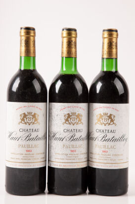 (3) 1983 Chateau Haut Batailley, Pauillac