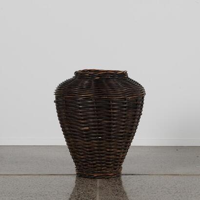 A Vintage Cane Basket