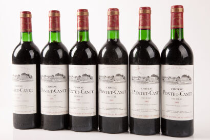 (6) 1983 Chateau Pontet Canet, Pauillac