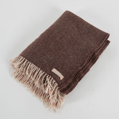 A Vintage Wool Blanket By Onehunga Wool Mills