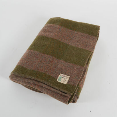 A Vintage Wool Blanket, By Onehunga Wool Mills