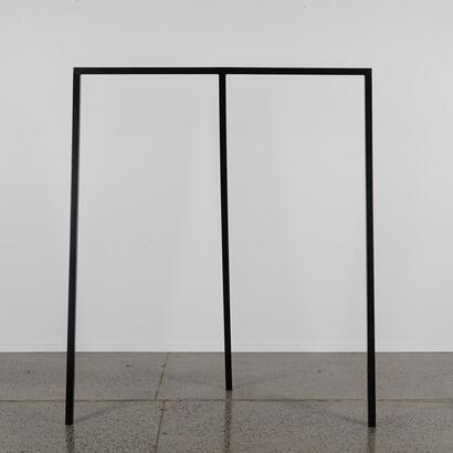 A Hay Loop Clothing Rack