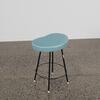 A Retro Kidney Shaped Stool - 2