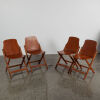 A Set Of Four Storkline Folding Chairs - 2