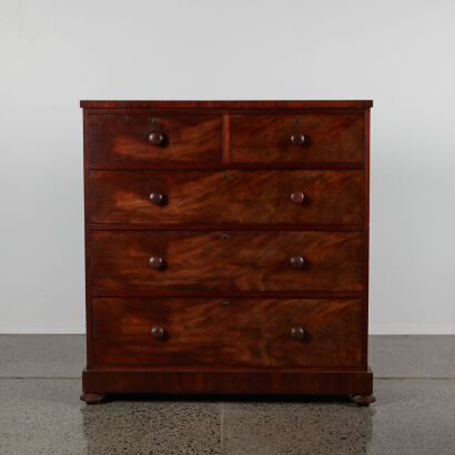 A Mahogany Chest of Drawers