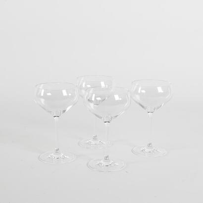 A Set Of Four Crystal Champagne glasses