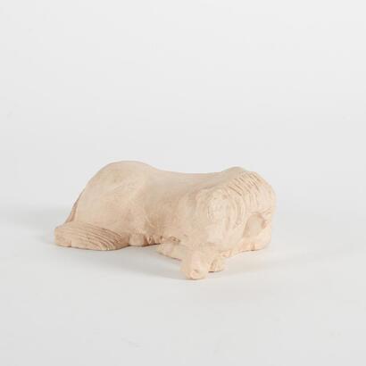 A Handmade Pottery Horse