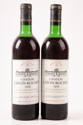 (2) 1970 Chateau Lafon Rochet, St Estephe