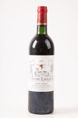(1) 1979 Chateau Lagrange, St Julien