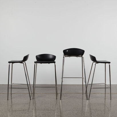 A Set Of Four Guliver Stools For Gaber