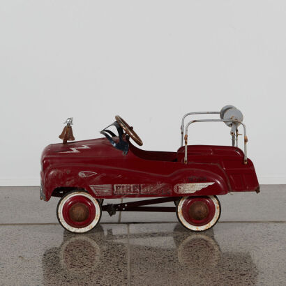 A Vintage Radio Flyer Fire Engine