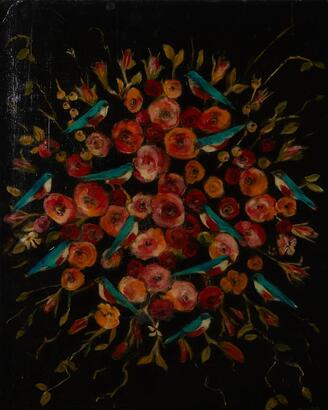 TRACY ELLERTON &lsquo;Misty&rsquo; Acrylic On Canvas