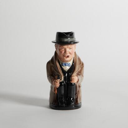 A Royal Doulton Winston Churchill Toby Jug