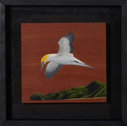 After Don Binney Oil On Timber
