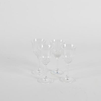 A Set Of Four Concerto Crystal Glasses