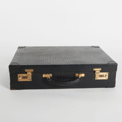 A Vintage Leather Brief Case