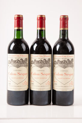 (3) 1985 Chateau Calon Segur, St Estephe