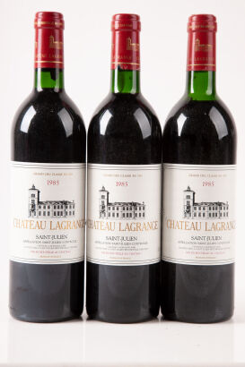 (3) 1985 Chateau Lagrange, St Julien