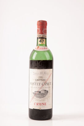(1) 1966 Chateau Pontet Canet, Pauillac